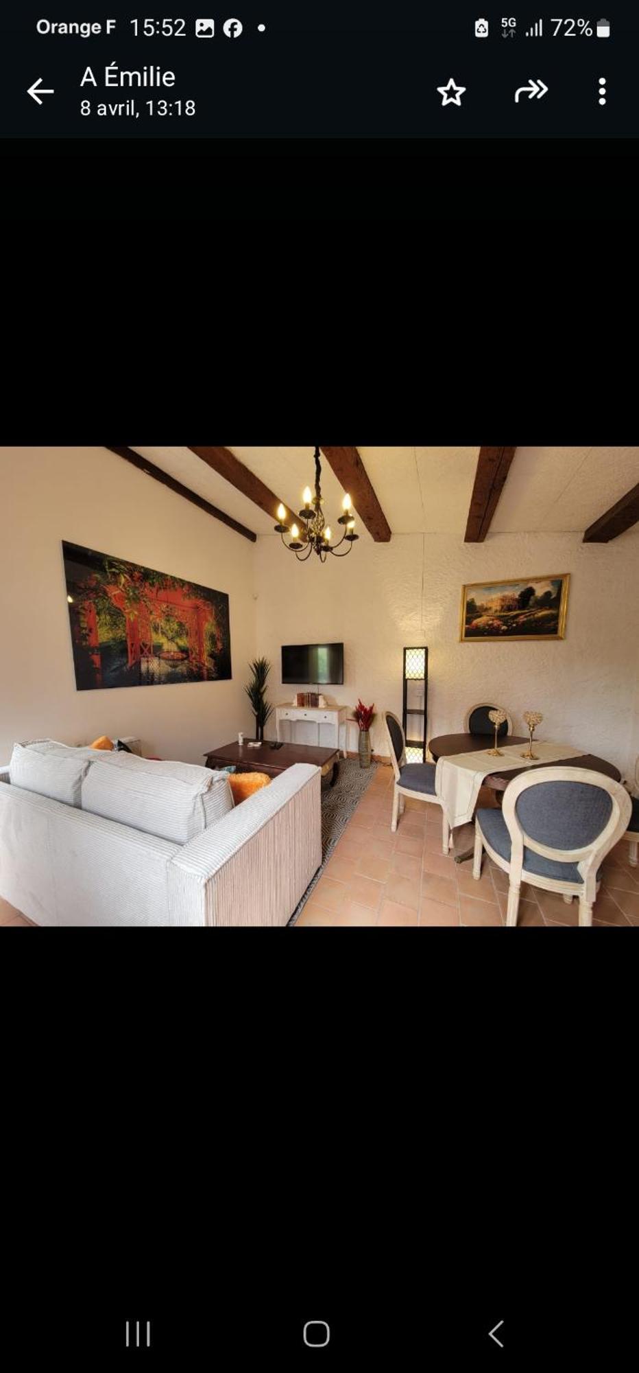 Haut De Villa A 700 Metres De La Plage, Totalement Independant Et Accessible Par Un Escalier Exterieur サント・マキシム エクステリア 写真