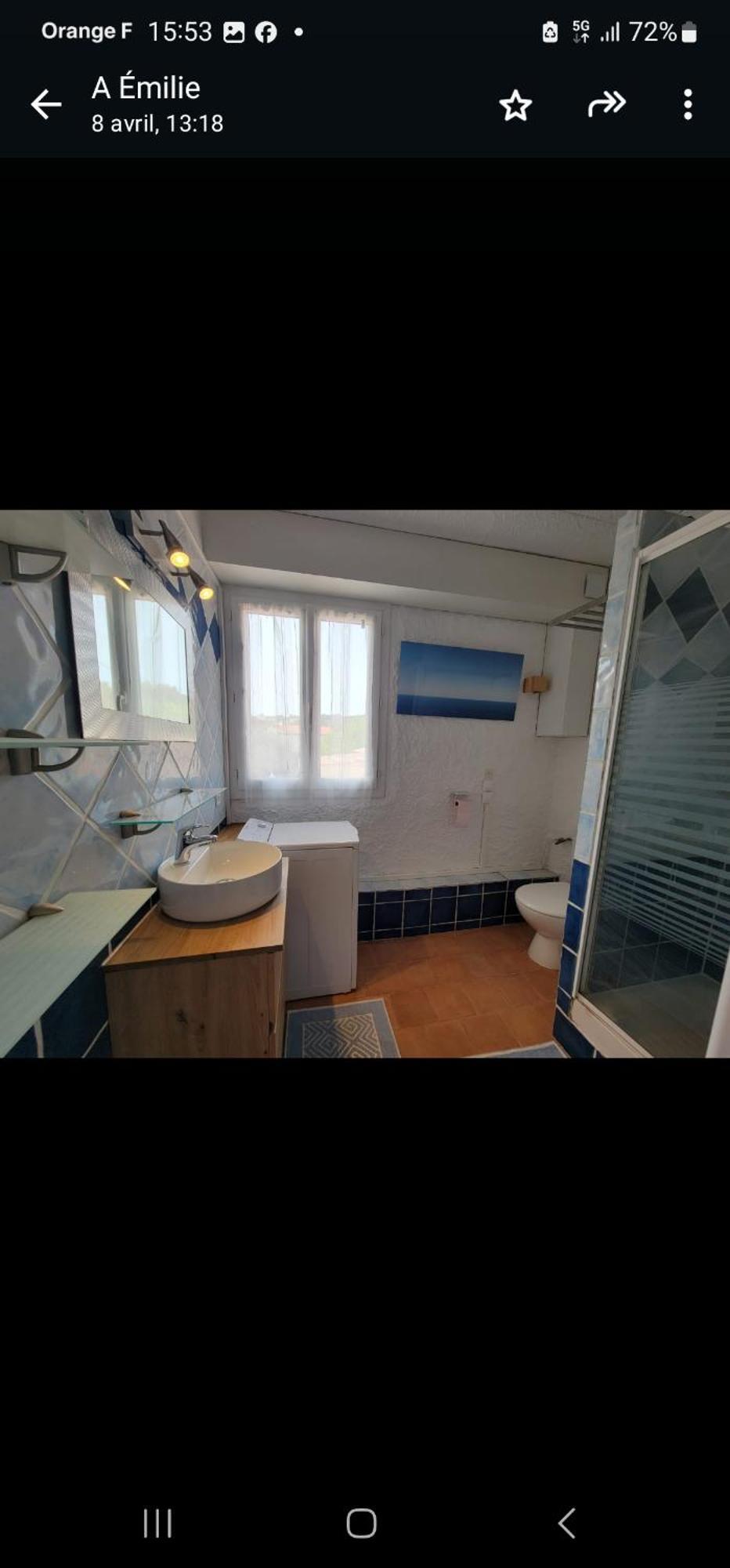 Haut De Villa A 700 Metres De La Plage, Totalement Independant Et Accessible Par Un Escalier Exterieur サント・マキシム エクステリア 写真