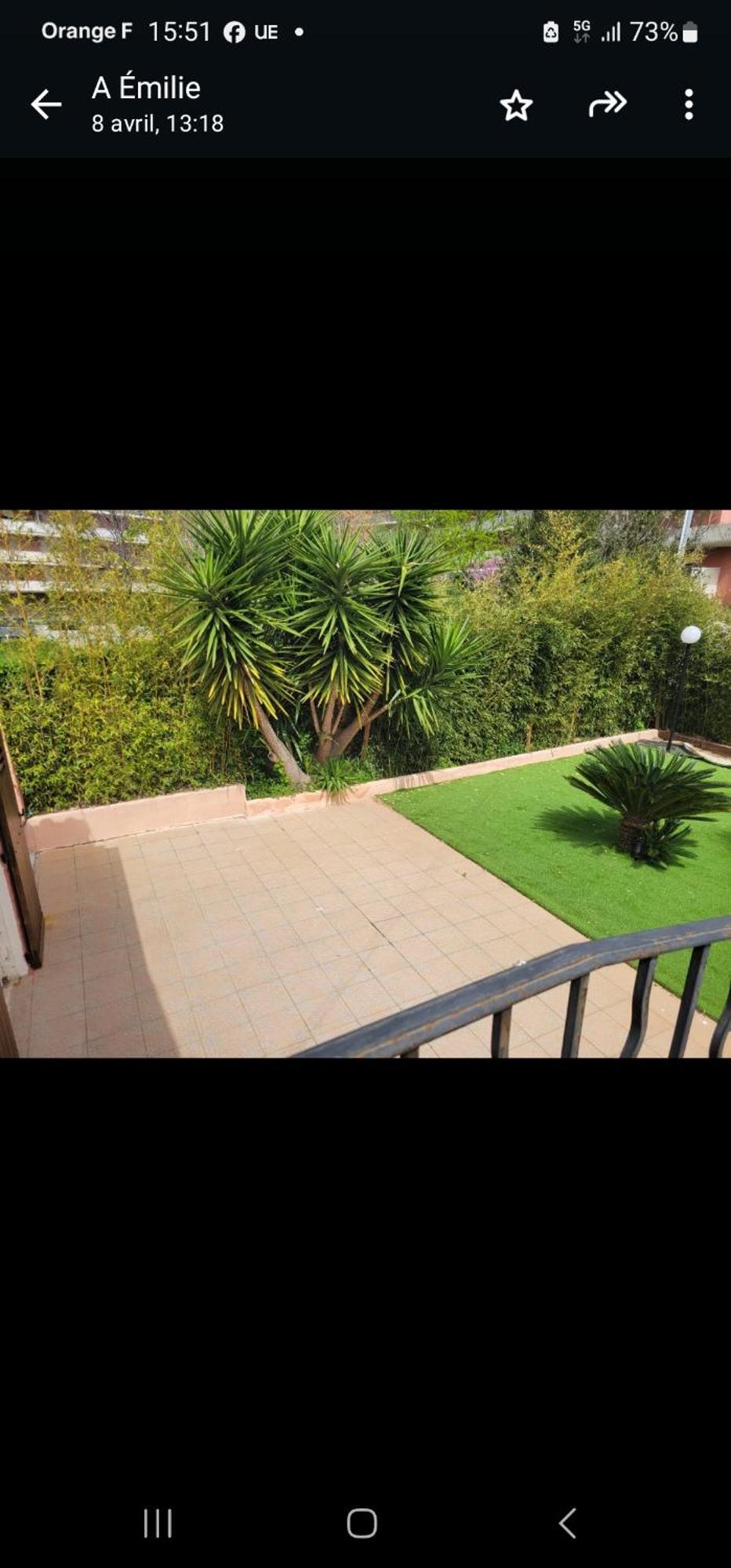 Haut De Villa A 700 Metres De La Plage, Totalement Independant Et Accessible Par Un Escalier Exterieur サント・マキシム エクステリア 写真
